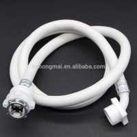 IFB&LG Whirlpool White PVC Washing Machine Parts Inlet Hose with Steel Connector